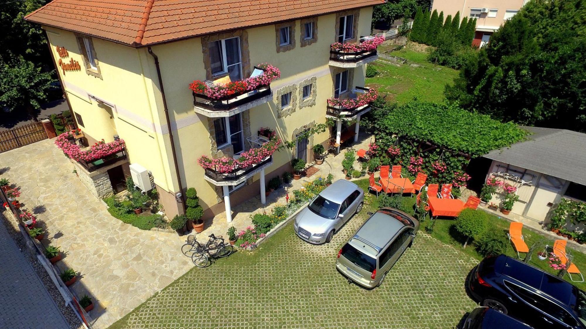 Hévíz Villa Familia Esterno foto