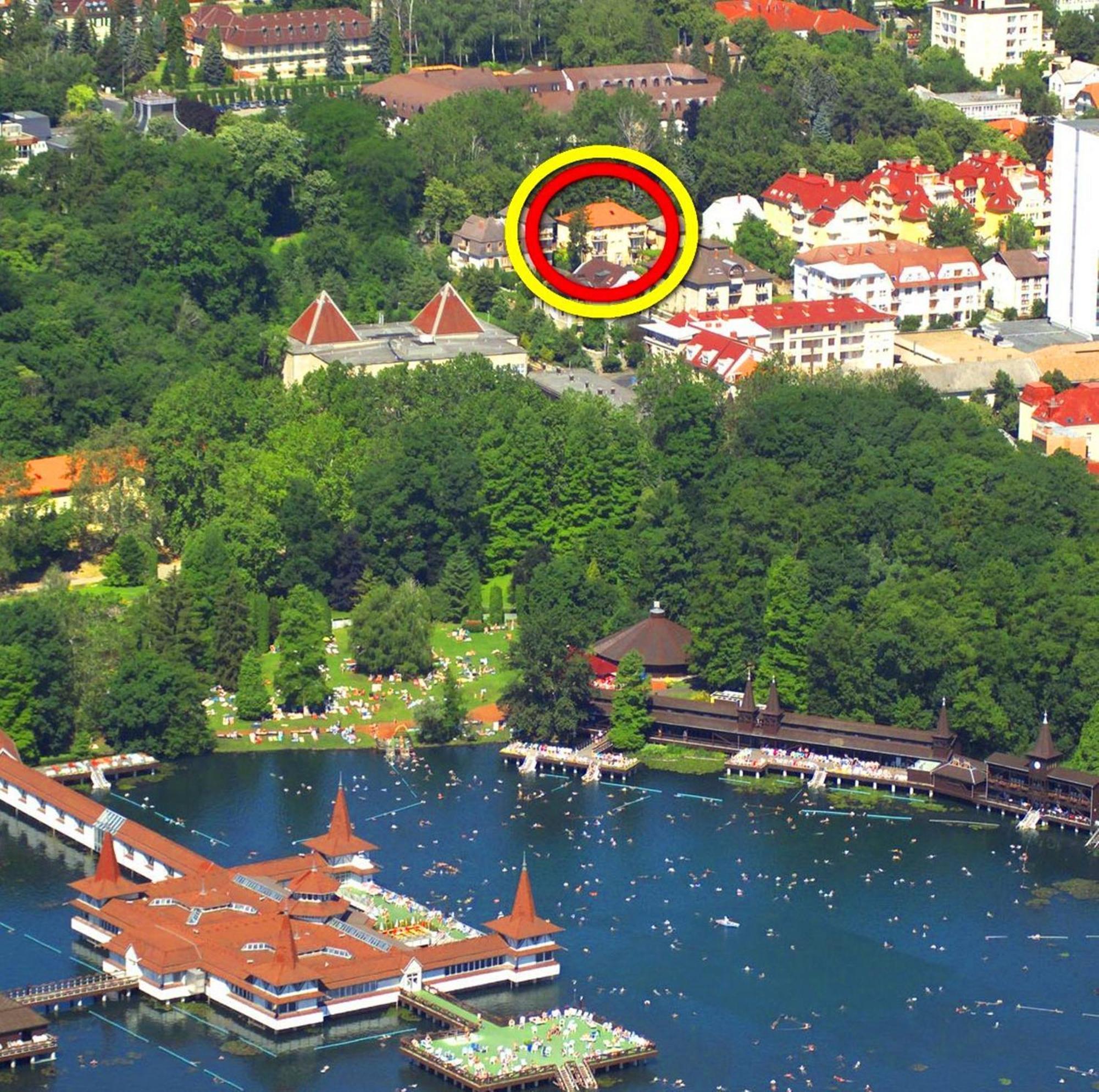 Hévíz Villa Familia Esterno foto